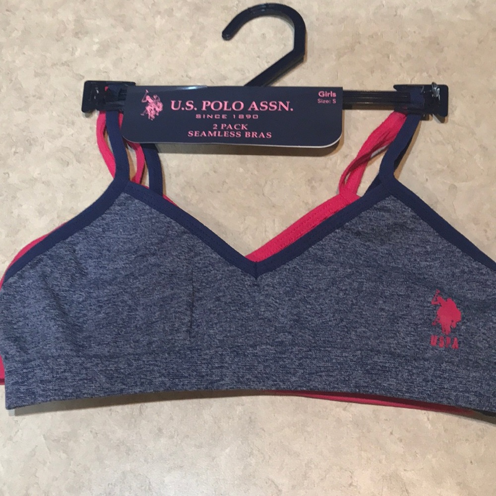 Girls polo bra